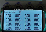 Três linhas diodo emissor de luz branco do segmento monocromático dos dígitos da tela 52 do painel do TN LCD da série