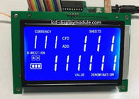 Placa branca ISO14001 do PWB da microplaqueta do diodo emissor de luz da tela do painel do LCD do segmento de STN 7 aprovada