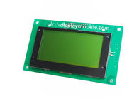 Definição 128 * 64 da ESPIGA da tela de exposição do LCD do verde amarelo para o conector do obturador FPC
