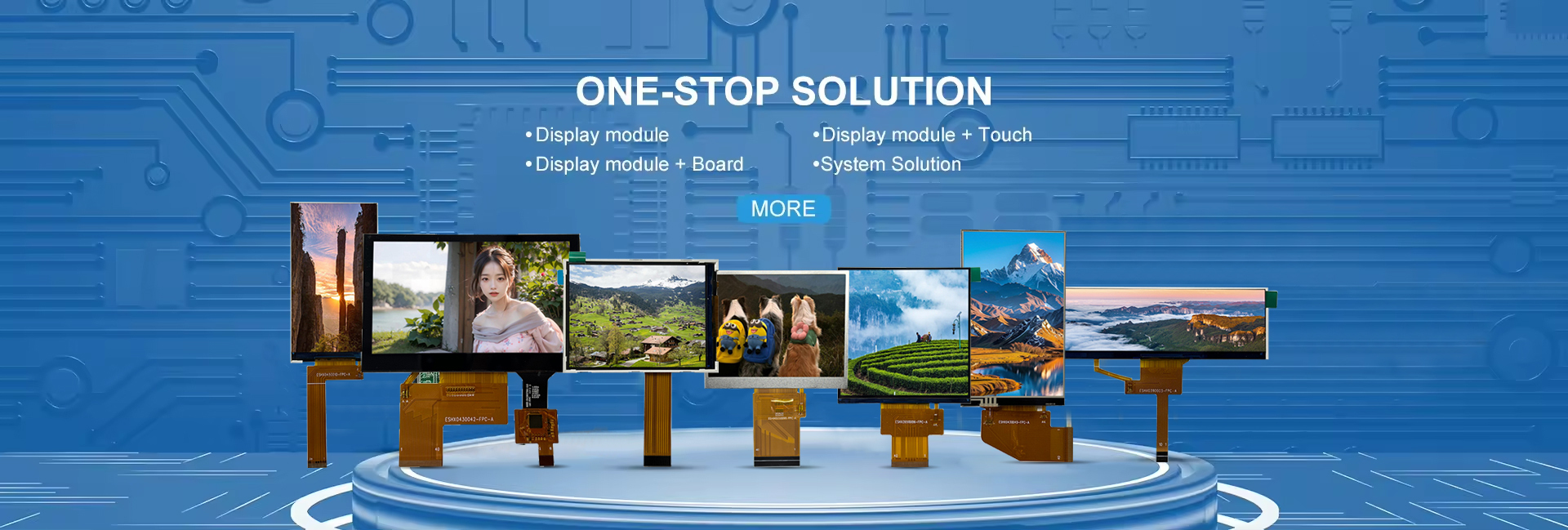 Qualidade módulo de tela TFT LCD fábrica