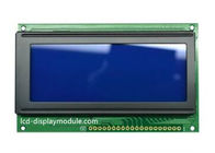 Área de vista azul negativa transmissiva 84mm * 31mm do módulo STN da exposição do LCD do gráfico