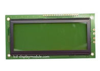 exposição gráfica de 192 x 64 5V LCD, módulo transmissivo do LCD da ESPIGA do verde amarelo de STN
