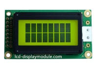 MPU do caráter 4bit 8bit do módulo 8x2 da exposição do LCD da matriz de ponto do verde amarelo