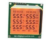 A tela alaranjada do painel do diodo emissor de luz LCD da cor personalizou o segmento 3.3V monocromático de FSTN
