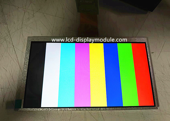 módulo completo da exposição de TFT LCD do ângulo de visão 1024x600 com 50 pinos 350CD 7 polegadas