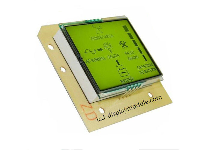 A tela de exposição ISO14001 do PIN de metal TN LCD aprovou a área de vista de 42.00mm * de 35.00mm