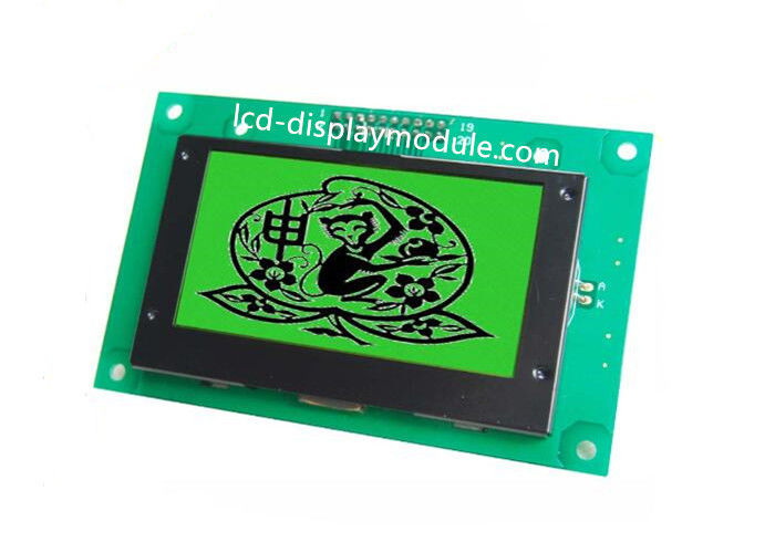 Definição 128 * 64 da ESPIGA da tela de exposição do LCD do verde amarelo para o conector do obturador FPC