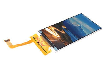 Painel LCD branco do diodo emissor de luz de MIPI mini, 4,0" QVGA 480* 800 IPS de exposição de TFT LCD